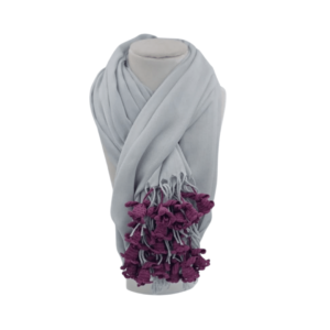 Gri Pashmina Fular